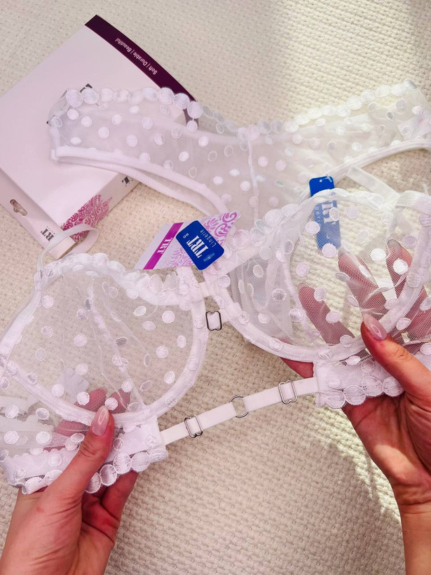 ست تور شیشه ای گلدار