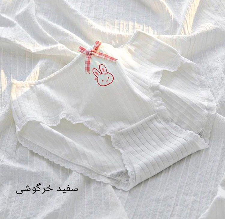 شورت زنانه نخی سفید
