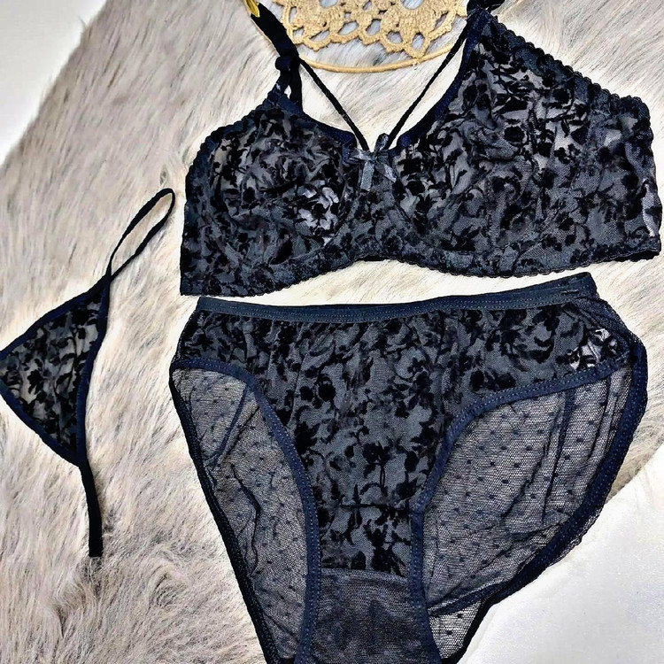 ست شورت و سوتین زنانه فانتزی