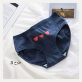 شورت نخی زنانه سورمه ای رنگ