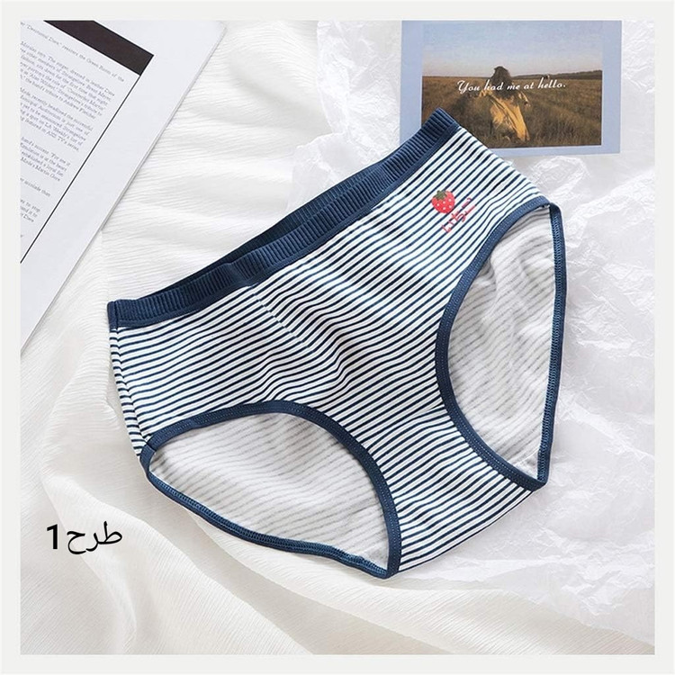 شورت نخی زنانه طرح راه راه