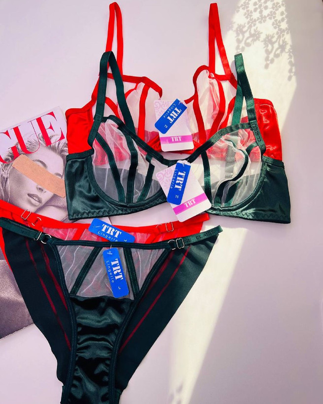 ست شورت و سوتین زنانه فانتزی