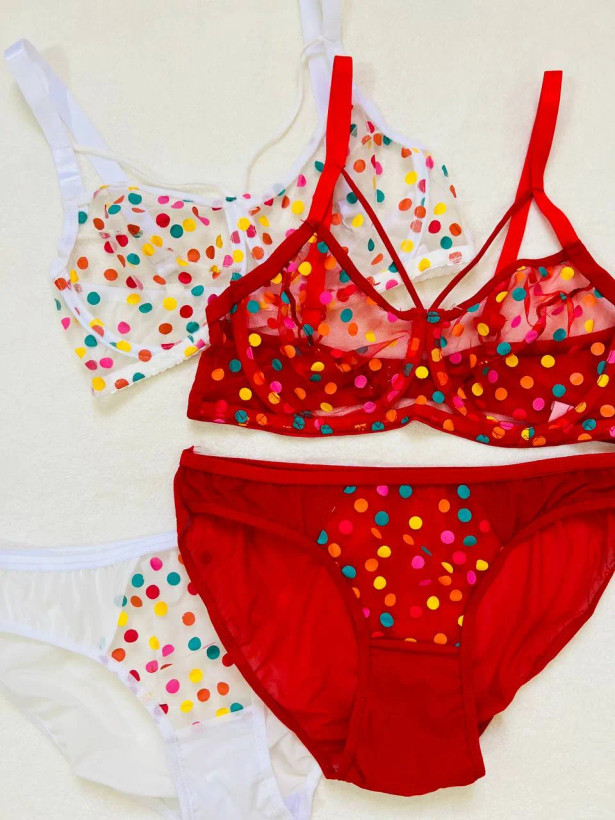 ست شورت و سوتین زنانه طرح پلنگی