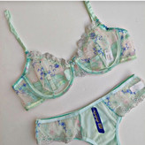 ست شورت و سوتین زنانه طرح گلدار