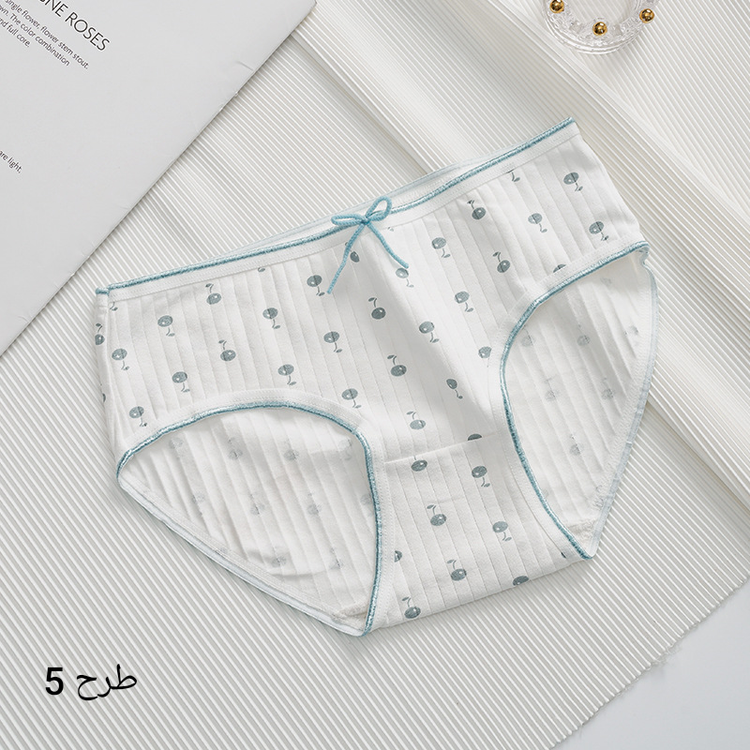 شورت زنانه نخ پنبه طرح فانتزی عروسکی