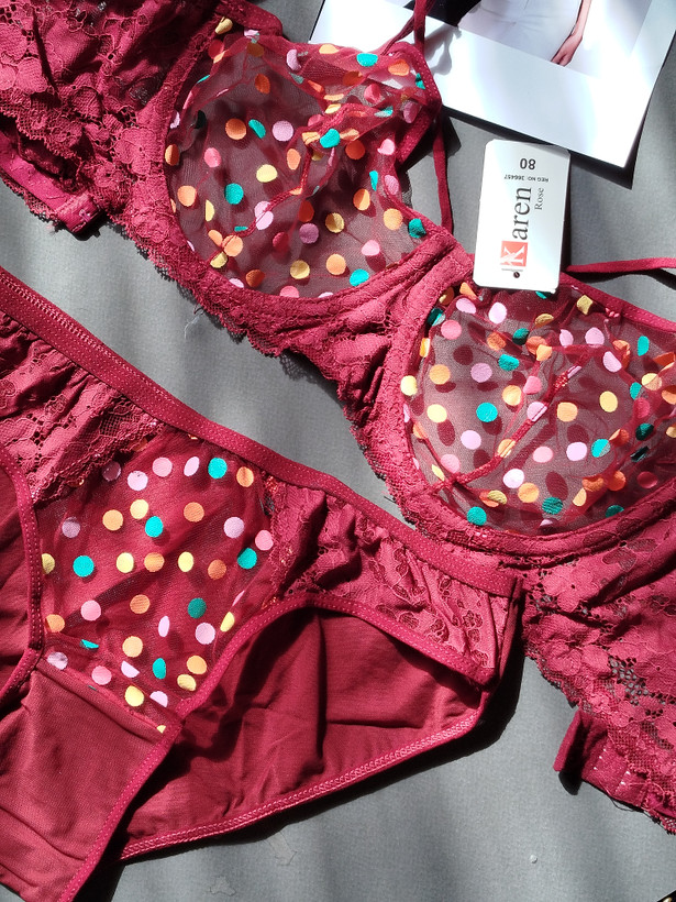 ست شورت و سوتین زنانه طرح فانتزی