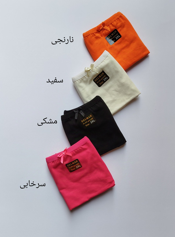 شورت زنانه نخی سایز بزرگ