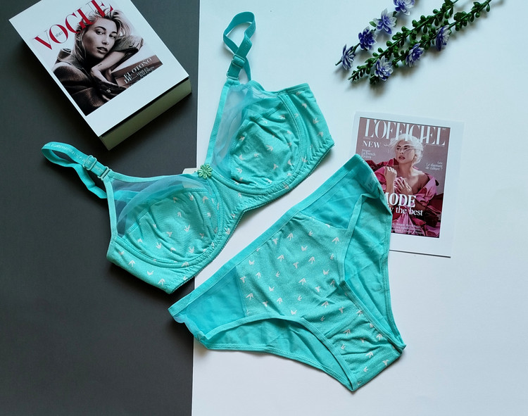 ست شورت و سوتین زنانه نخ پنبه وارداتی