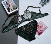 ست شورت و سوتین زنانه طرح پلنگی