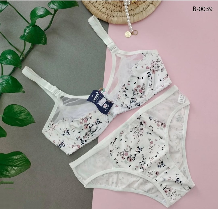 ست شورت و سوتین طرح گلدار