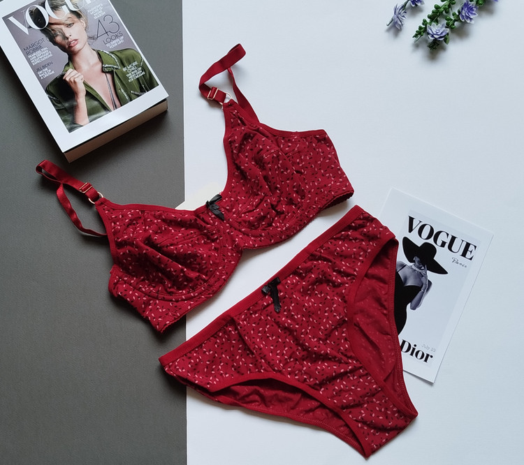 ست شورت و سوتین زنانه نخ پنبه وارداتی