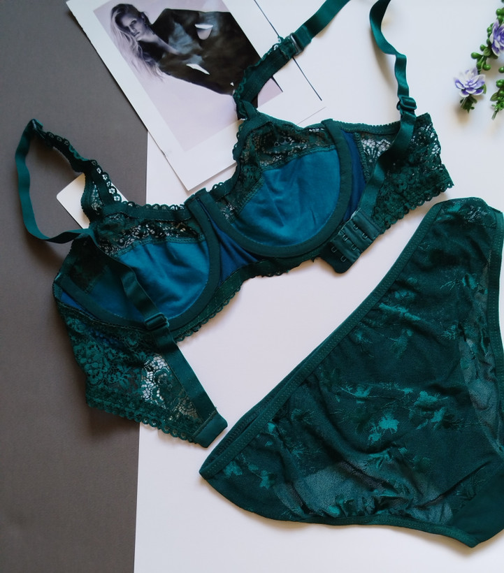 ست شورت و سوتین زنانه کمر پهن گیپوری