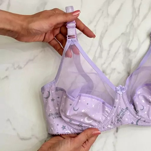 ست شورت و سوتین زنانه طرح فانتزی یاسی