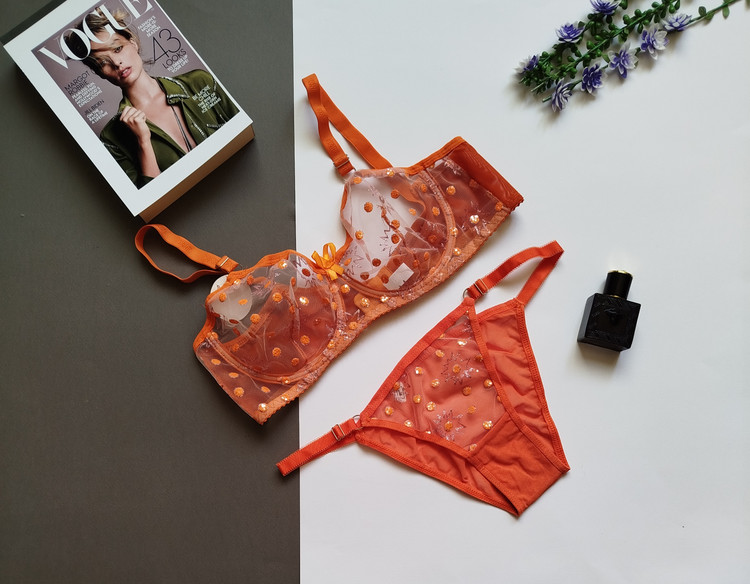 ست شورت و سوتین زنانه سویل نارنجی