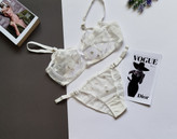 ست شورت و سوتین زنانه طرح عروس شایلین