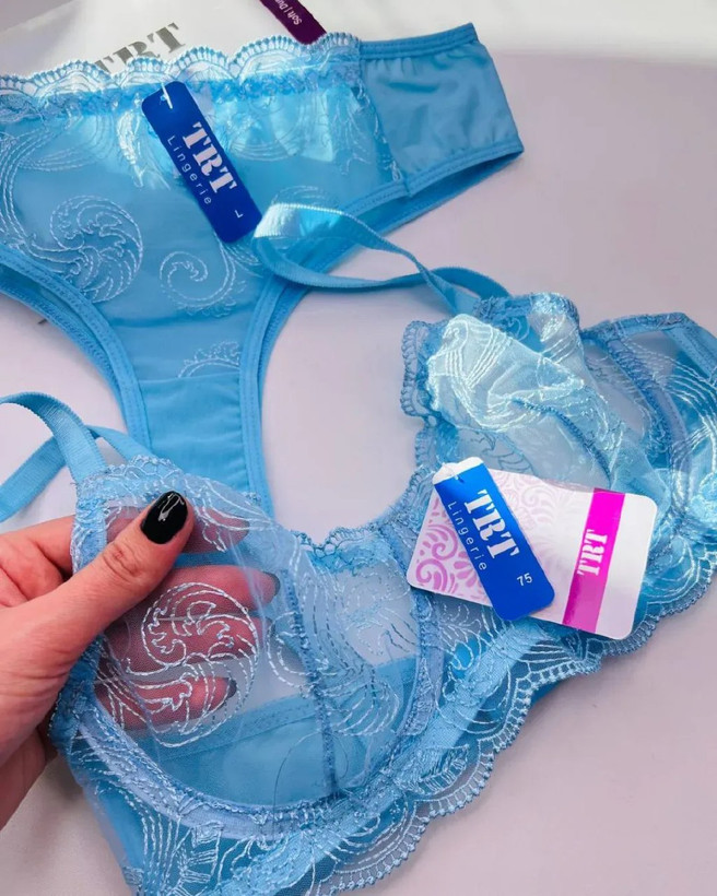 ست شورت و سوتین زنانه طرح اقیانوسی