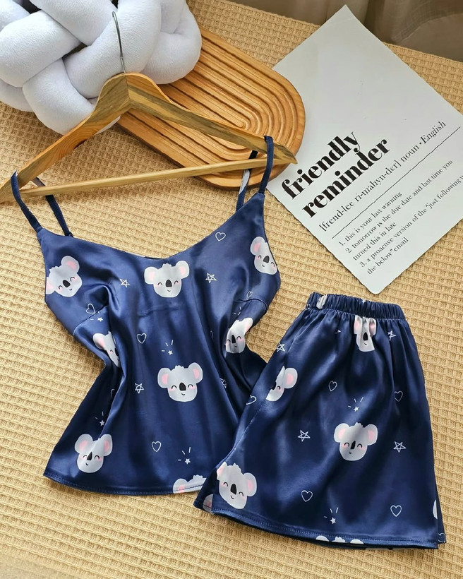 ست اسکرانچی ساتنی طرح فانتزی