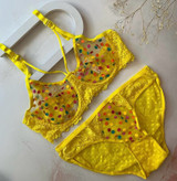 ست شورت و سوتین زنانه طرح فانتزی وارداتی