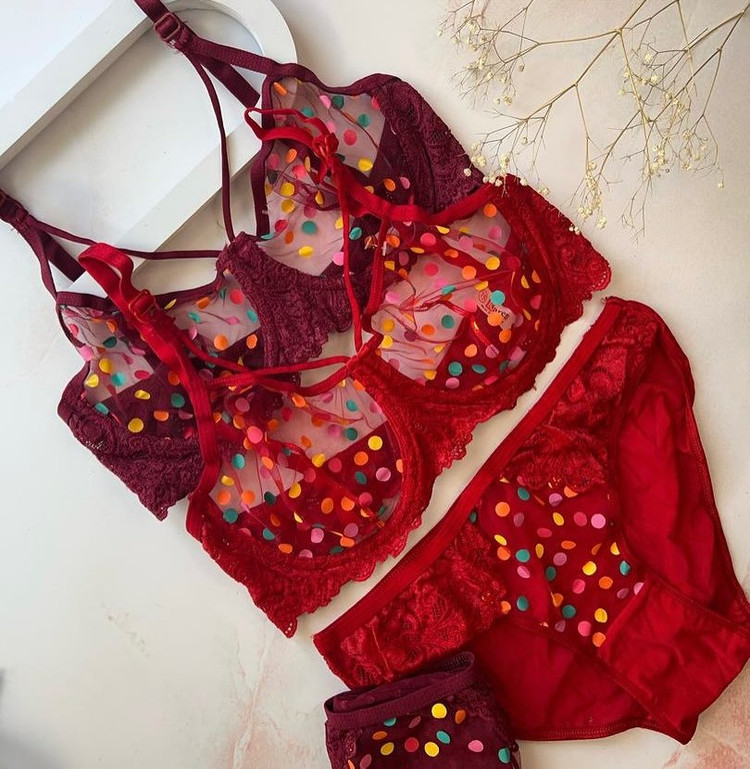 ست شورت و سوتین زنانه طرح پلنگی