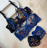 ست شورت و سوتین زنانه طرح اسمارتیزی کارن