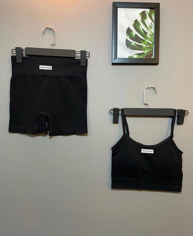 ست شورت و سوتین زنانه طرح پلنگی برند سودا