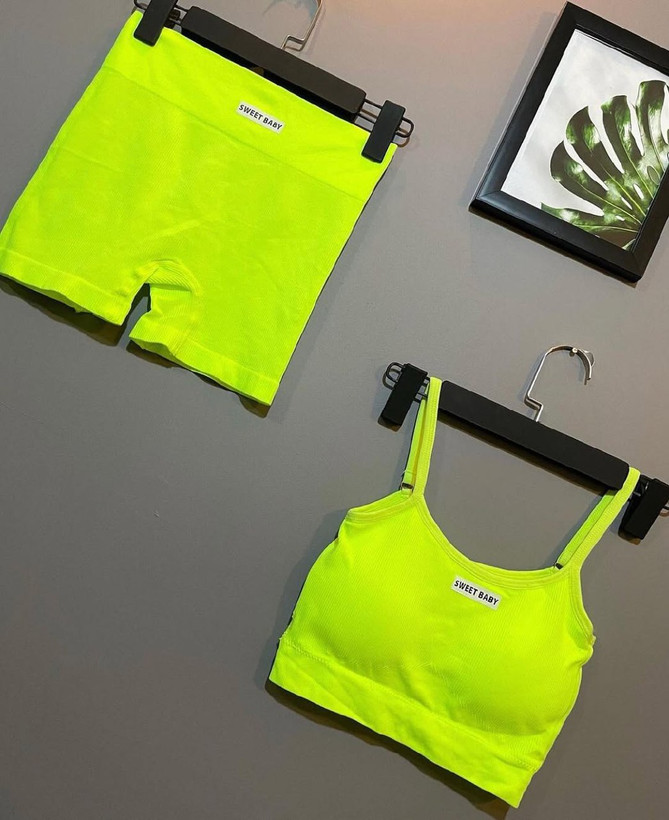 ست باشگاهی نیمتنه ورزشی پددار متحرک