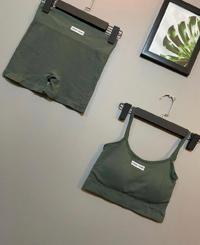 ست باشگاهی نیمتنه شورتک ورزشی زنانه آدیداس