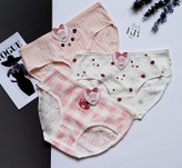 شورت تک زنانه نخ پنبه وارداتی طرح عروسکی