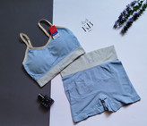 ست نیمتنه شورتک ورزشی زنانه آدیداس