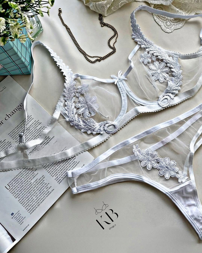 ست شورت و سوتین زنانه فانتزی طرح عروس سفید برفی