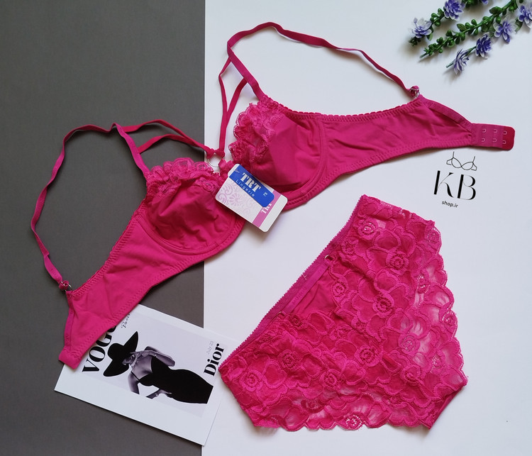 ست شورت و سوتین زنانه طرح گلدار آبرنگی 75تا90