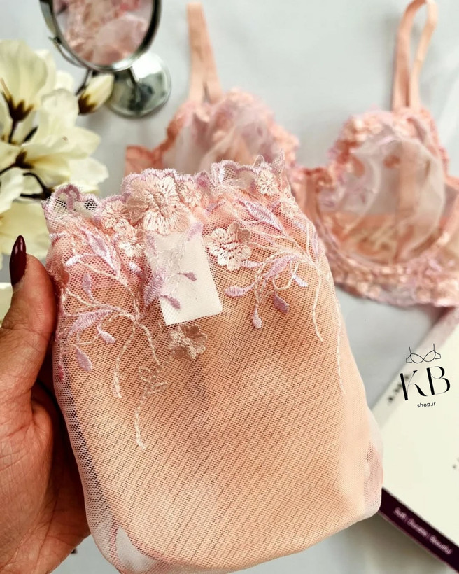 ست شورت و سوتین زنانه طرح گلدار ژینوس برند مکسوریا