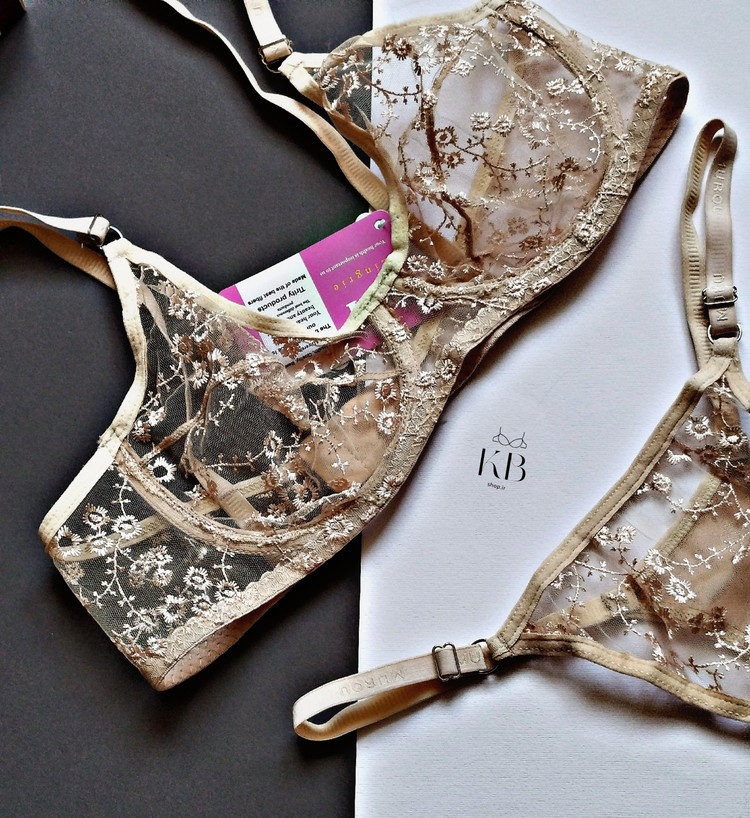 ست شورت و سوتین زنانه طرح گلدار آبرنگی برند ژوبین