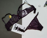 ست شورت و سوتین زنانه فانتزی طرح گل بابونه قرمز