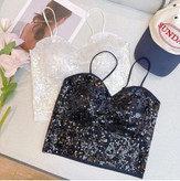 کراپ مجلسی وارداتی کاپ دار پولک دوزی