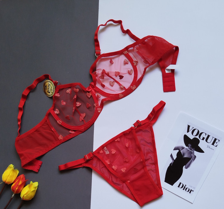 ست شورت و سوتین زنانه فانتزی گیپوری گلدار آبرنگی