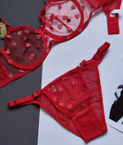 ست شورت و سوتین زنانه طرح گلدار برند پانیذکوزا