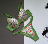 ست شورت و سوتین زنانه اسفنجی جک دار کمر کشی