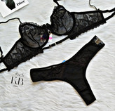 ست شورت و سوتین زنانه تور گاز گیپوری ترک