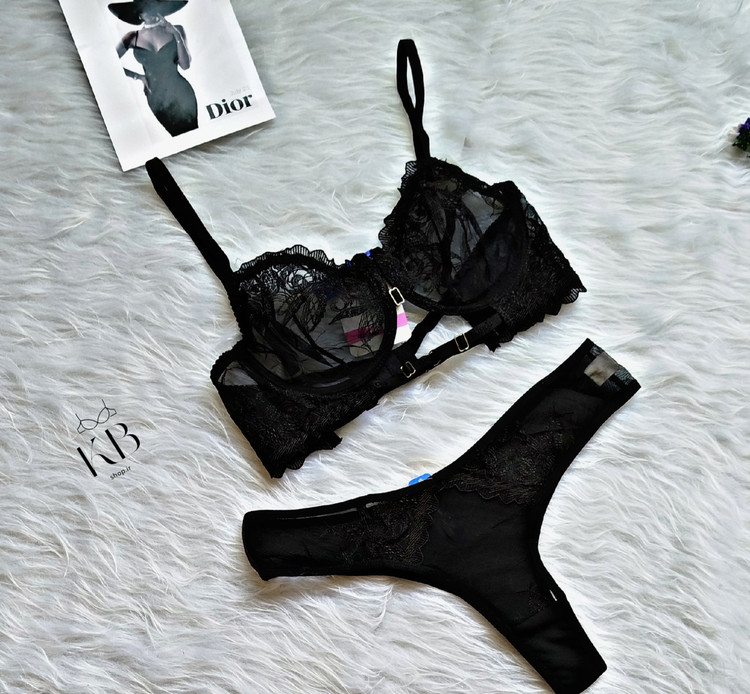 ست شورت و سوتین زنانه طرح پلنگی