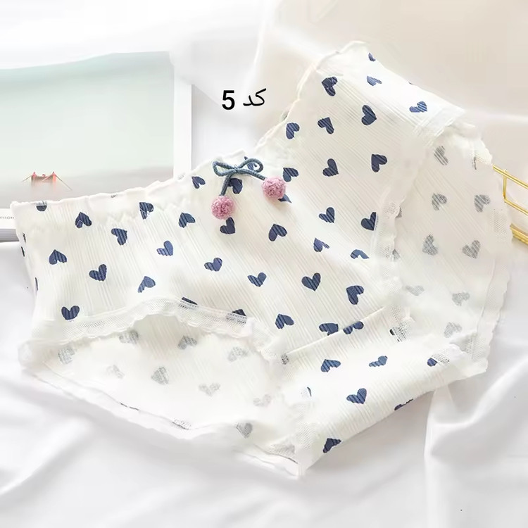 شورت تک زنانه نخ پنبه وارداتی طرح فانتزی