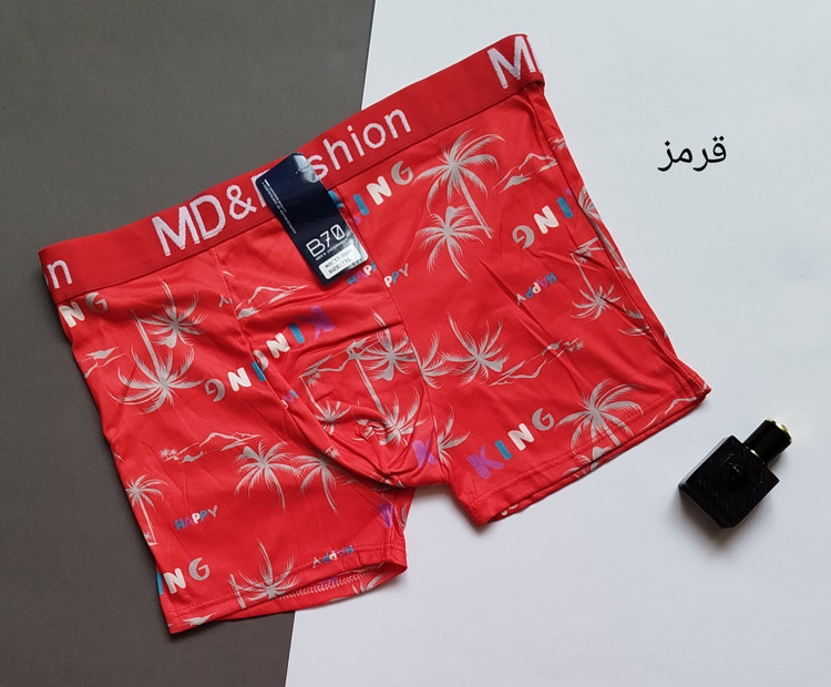 شورت تک مردانه نخ پنبه وارداتی طرح فانتزی