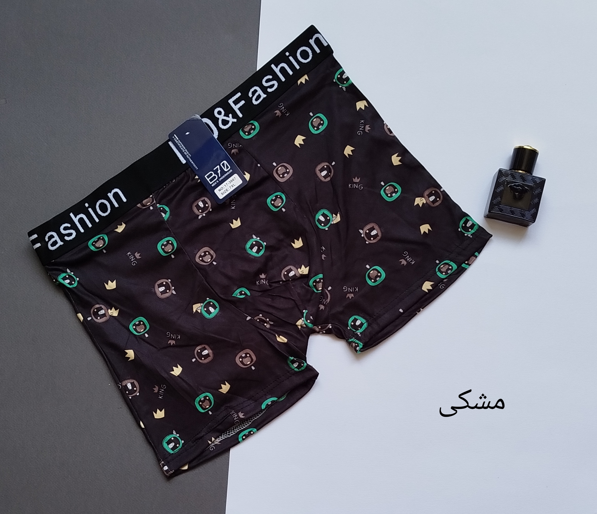 شورت نخ پنبه وارداتی طرح عروسکی برند مهلا