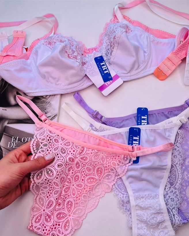 ست نخ پنبه لاکرا گیپور مجلسی زنانه