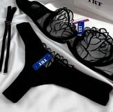 ست شورت و سوتین زنانه طرح فانتزی وارداتی فری سایز