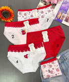 شورت زنانه نخ پنبه وارداتی طرح عروسکی فانتزی