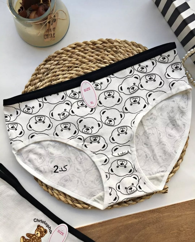 شورت زنانه اسلیپ فاق بلند داخل فاق لایه پارچه ای