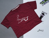 کراپ تاپ دخترانه فانتزی فری سایز