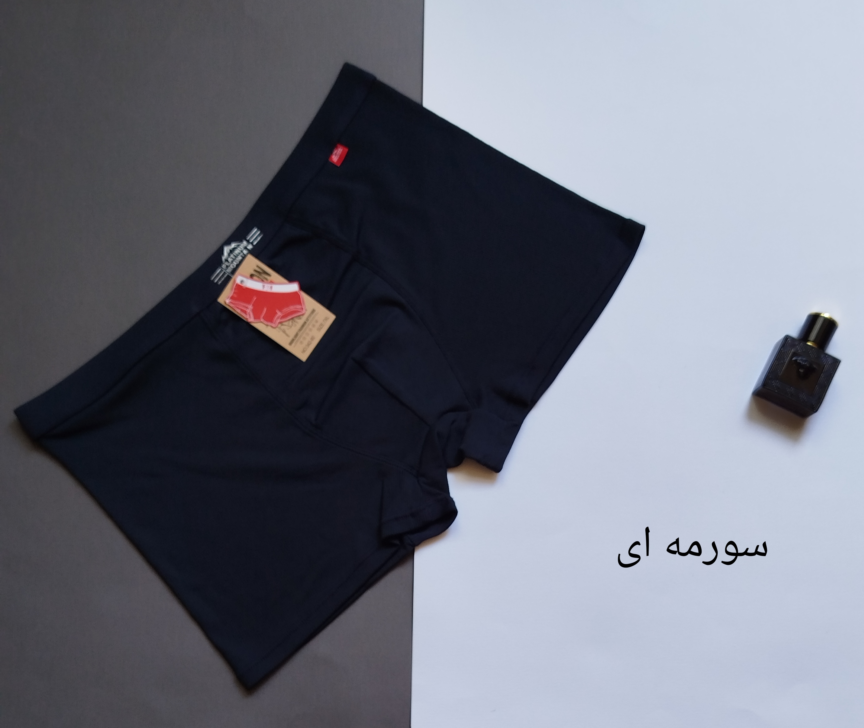 شورت مردانه نیم پا نخ پنبه ترک