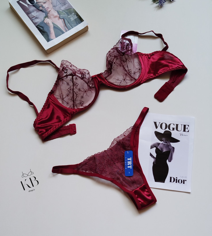 ست شورت و سوتین زنانه فانتزی طرح پارمین